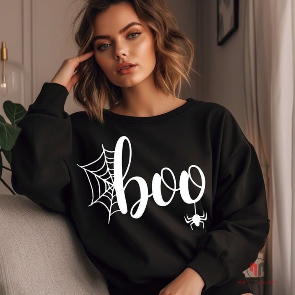 BOO Halloween Sweatshirt